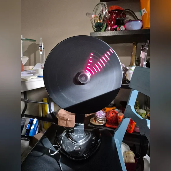 Vintage Radio Shack Rabbit Tanaka Spining LED Disc - Picture 5 of 7